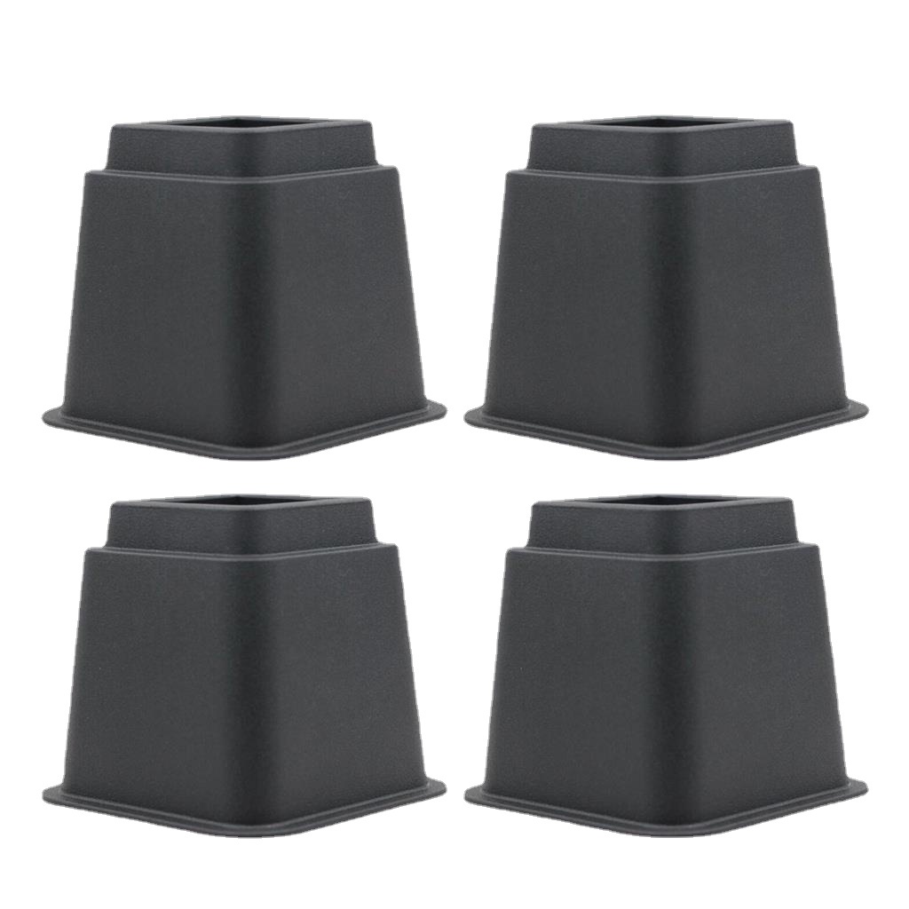 4 Pcs Strong Bed Risers for Furniture Table Leg, Bed Under