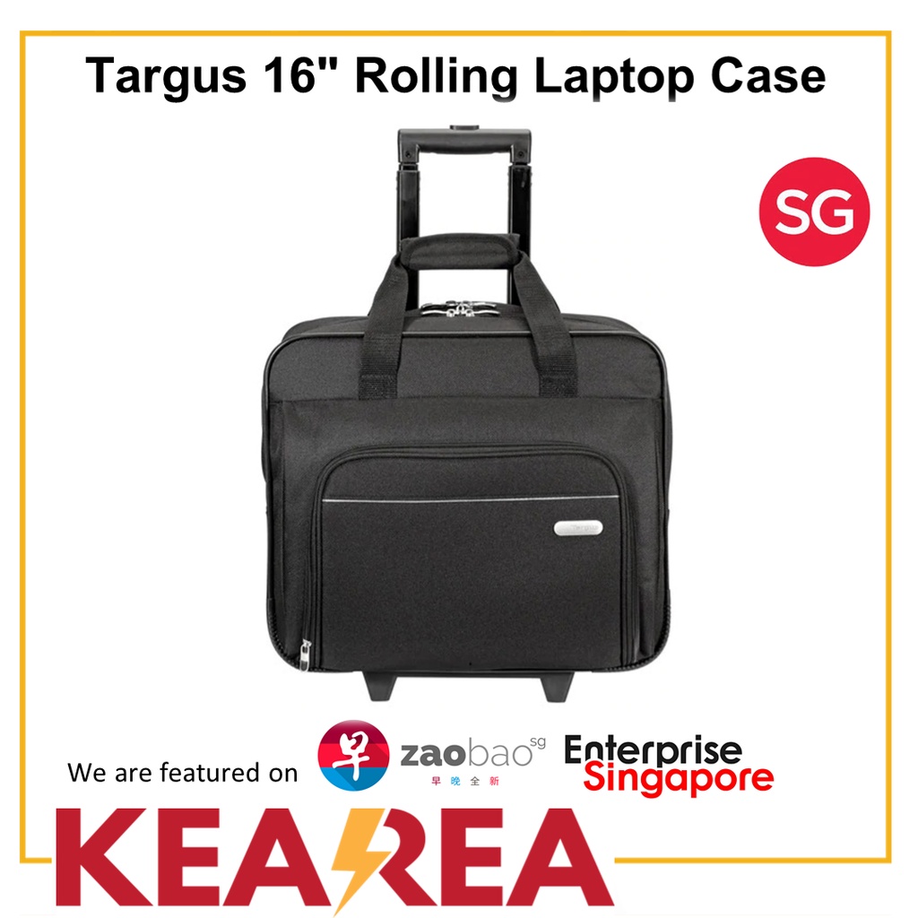 Targus 16" Rolling Laptop Case TBR003US50 Shopee Singapore