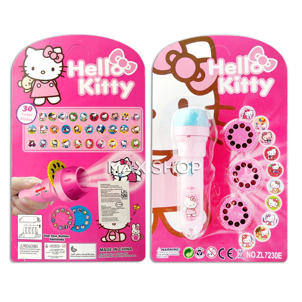 Hello Kitty Image Projector Flashlight Hello Kitty Flashlight Kids