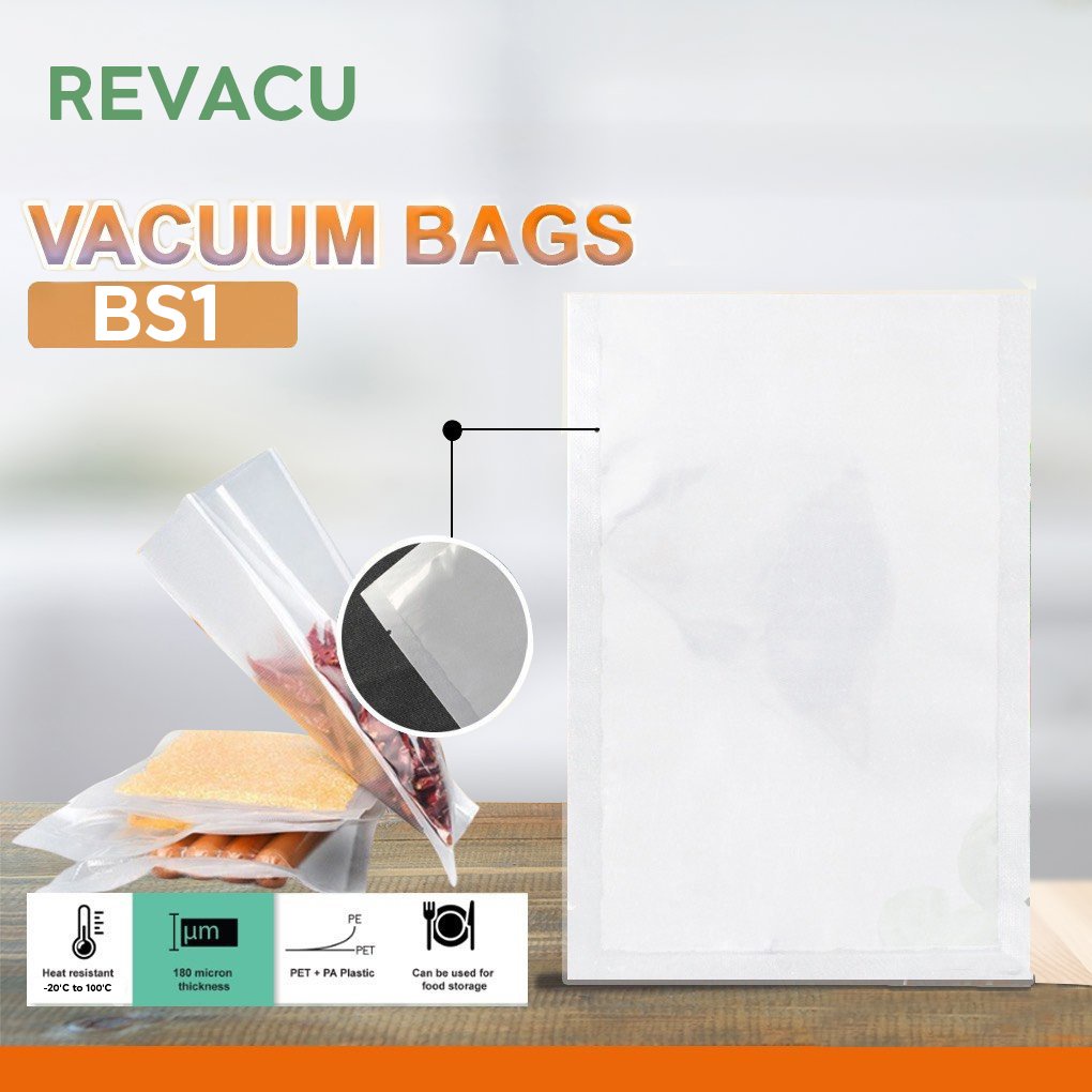 (200pcs) Vacuum sealing Bag, Food vacuum bags, plastic vacuum