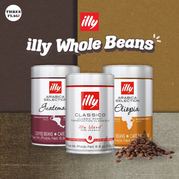 illy Coffee Whole beans(250g, 8.8oz) Shopee Singapore