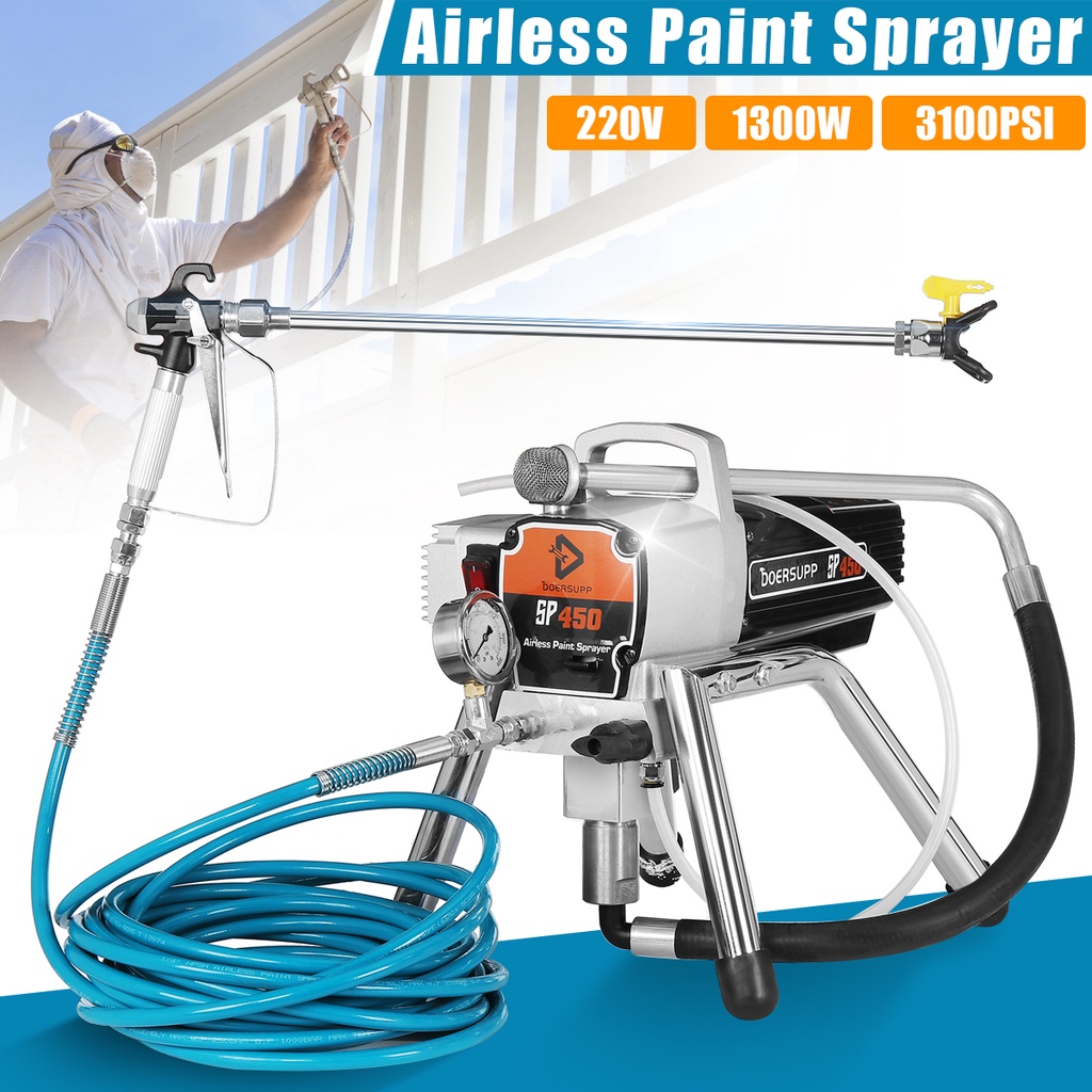 1300W 450E Highpressure Airless Spraying Machine Airless Spray Gun