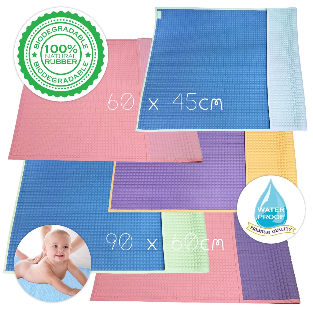 Lucky Baby AirFilled Rubber Cot Sheet(5 Design Option) Mid/Large