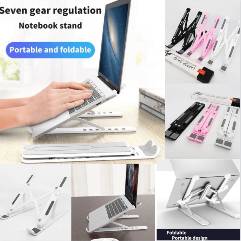 SG Laptop Stand Foldable Lift Stand Portable supports all laptops