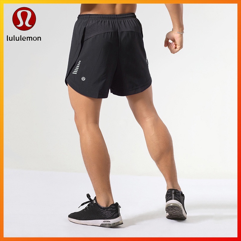 Men's New Lululemon Sports and Leisure Shorts Loose Running Shorts Shopee Singapore