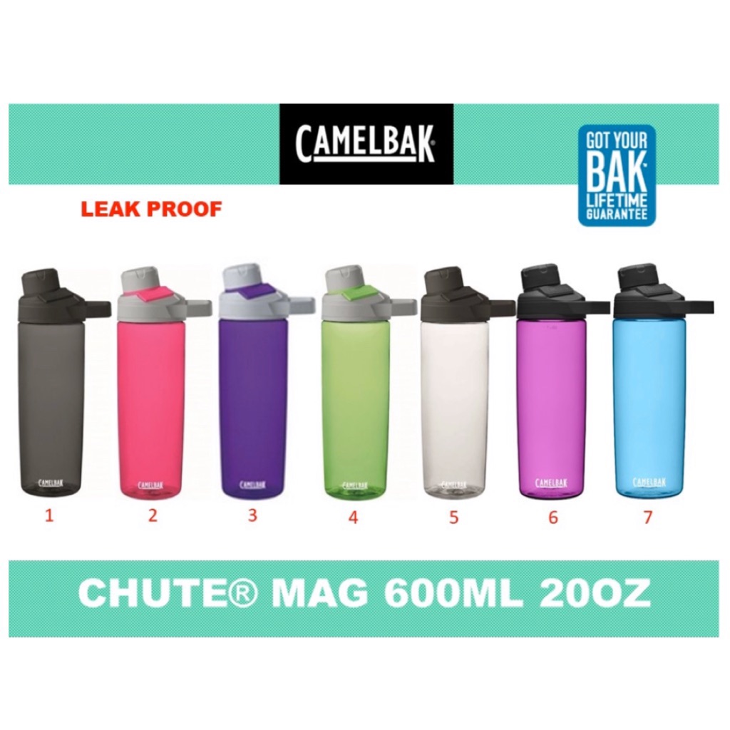💦2023💦 CamelBak CHUTE® MAG 600ML 20OZ Water Bottle Shopee Singapore