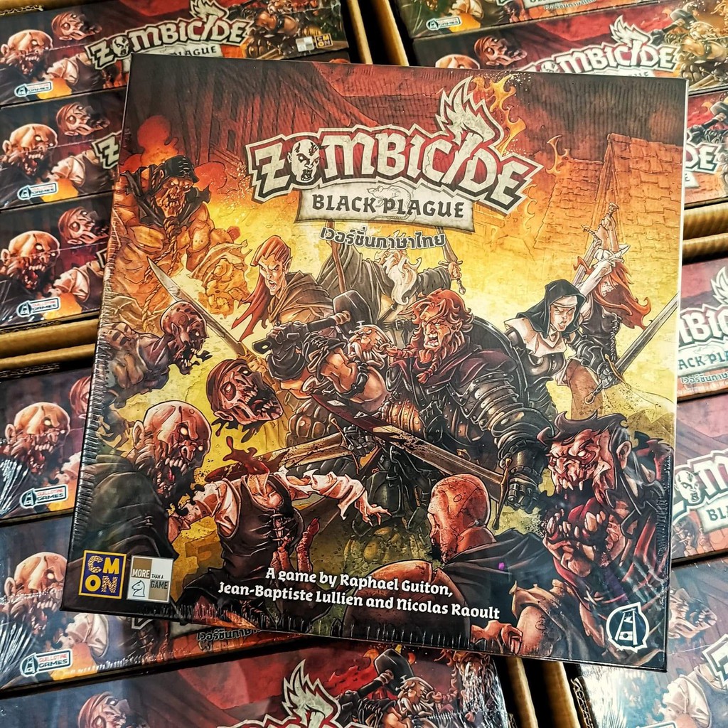 Zombicide Black Plague Board Game (Thai) Shopee Singapore