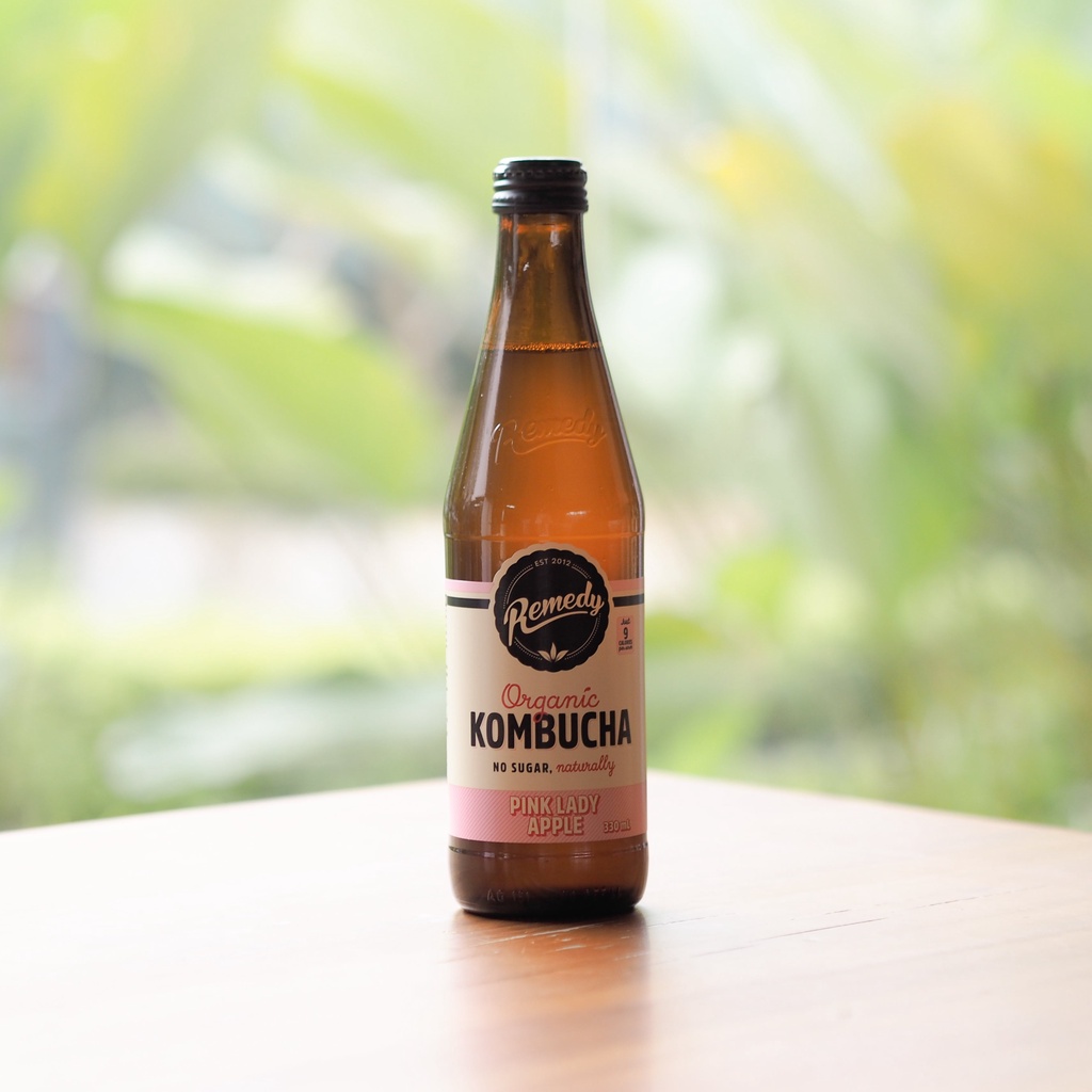 Remedy Pink Lady Apple Kombucha 330ml Shopee Singapore