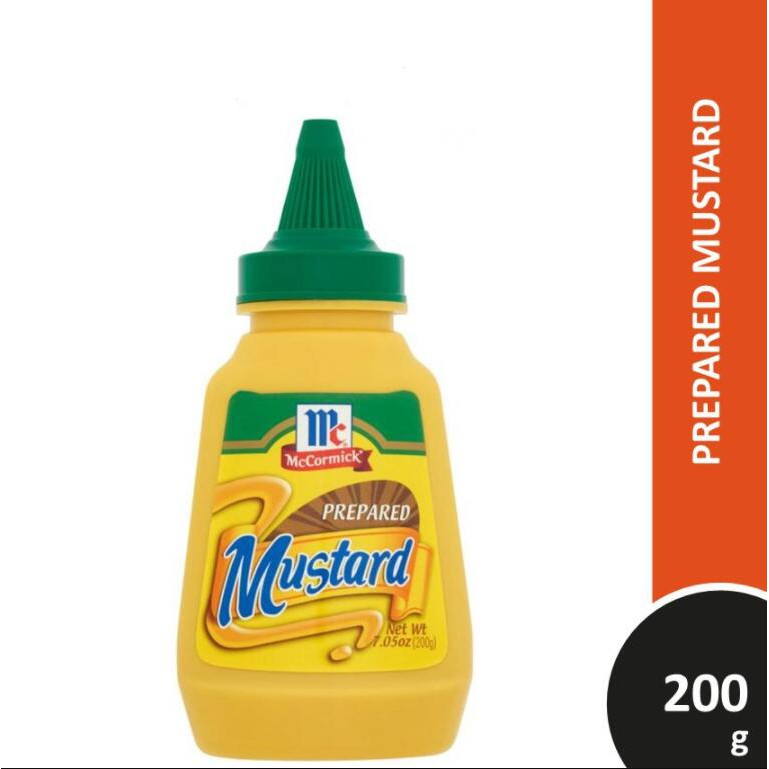McCormick Prepared Mustard (200g) Shopee Singapore