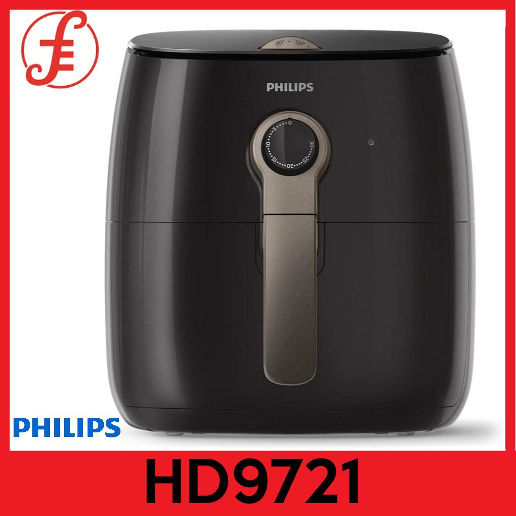 Philips HD9721/11 Premium Fryer with Rapid Air Technology for Healthy