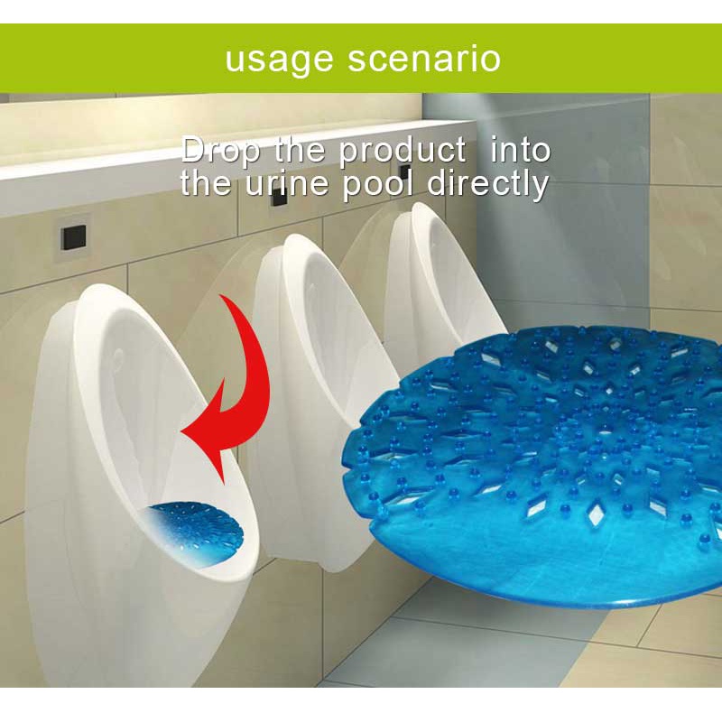 2pcs AntiSplash EVA Deodorizer Urinal Screen Mats Splash Reducing