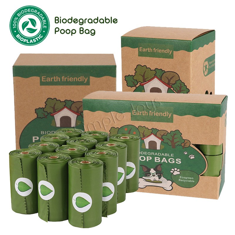 Biodegradable Poop Bag For Dogs Or Cats Extra Thick And Strong Shopee Singapore