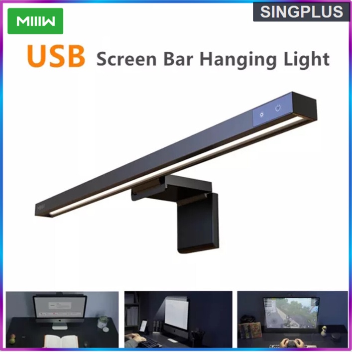 MIIIW Monitor Light Bar Smart Screen Hanging Light for Table Lamp