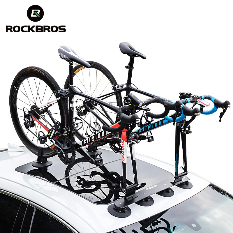 ROCKBROS Sucker Rooftop Bicycle Rack Carrier Easy Install Roof Rack