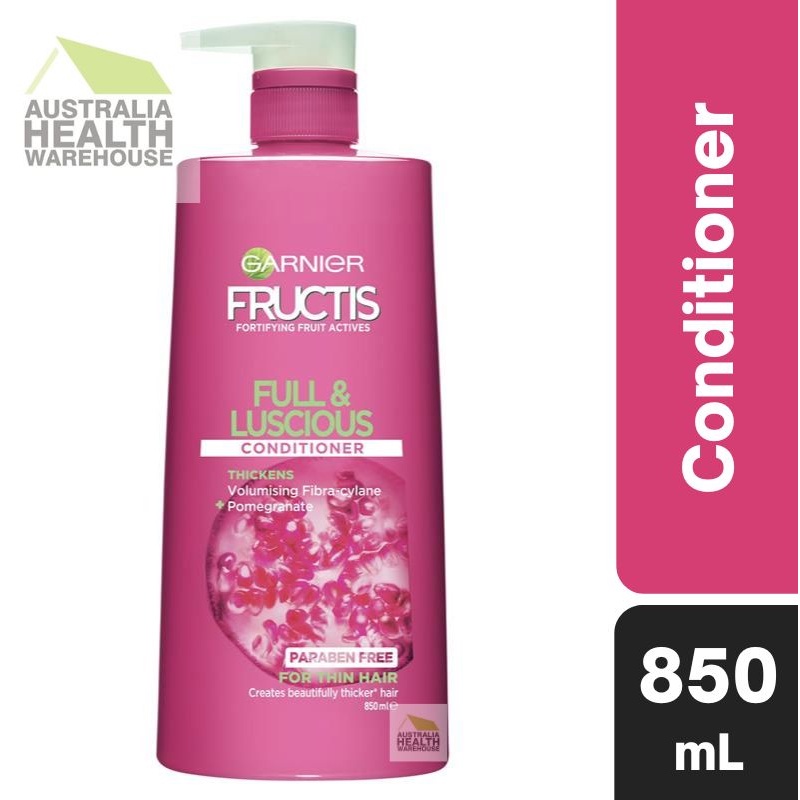 Garnier Fructis Full & Luscious Conditioner 850mL Shopee Singapore