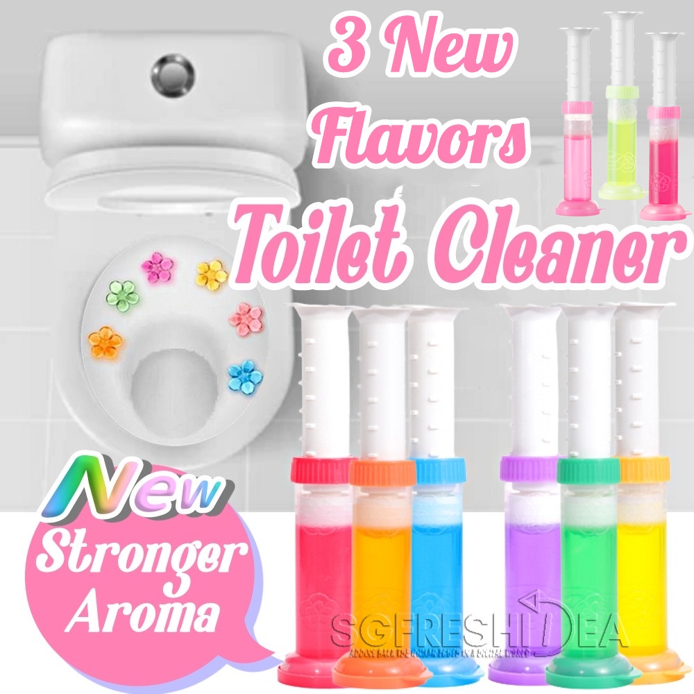 Strong Toilet Fragrance Bowl Flower Cleaning Gel Bathroom Aroma Air