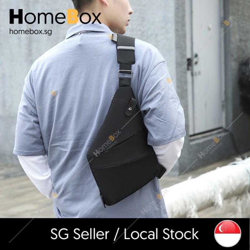[HomeBox] 🇸🇬 Unisex Crossbody Sling Bag Waterproof Shoulder Chest Back