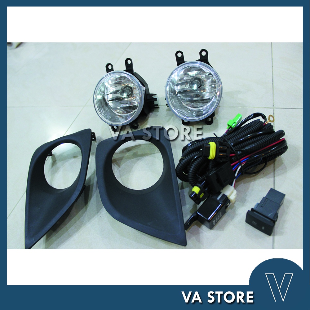 Toyota Vios Fog Lamp Complete Set Bumper Fog Lamp Replace Complete Kit