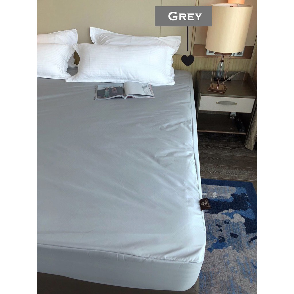 (SG STOCK) Hilton Waterproof Mattress Protector / Fitted Bedsheet