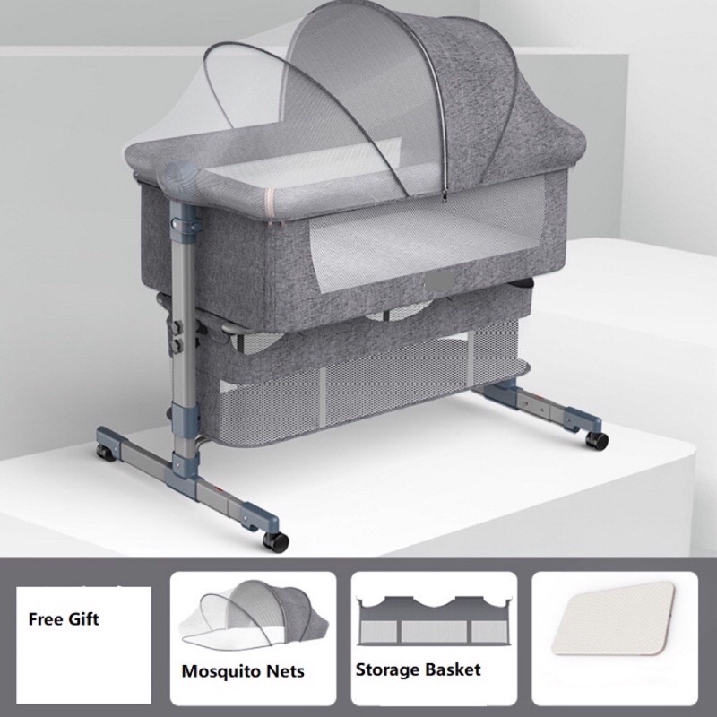 Upgraded XYT side bed Portable bed baby Cosleeper Foldable