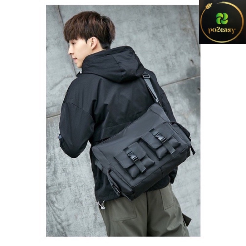 Messenger Bag Men Trendy Brand Japanese Sling Bag Shopee Singapore