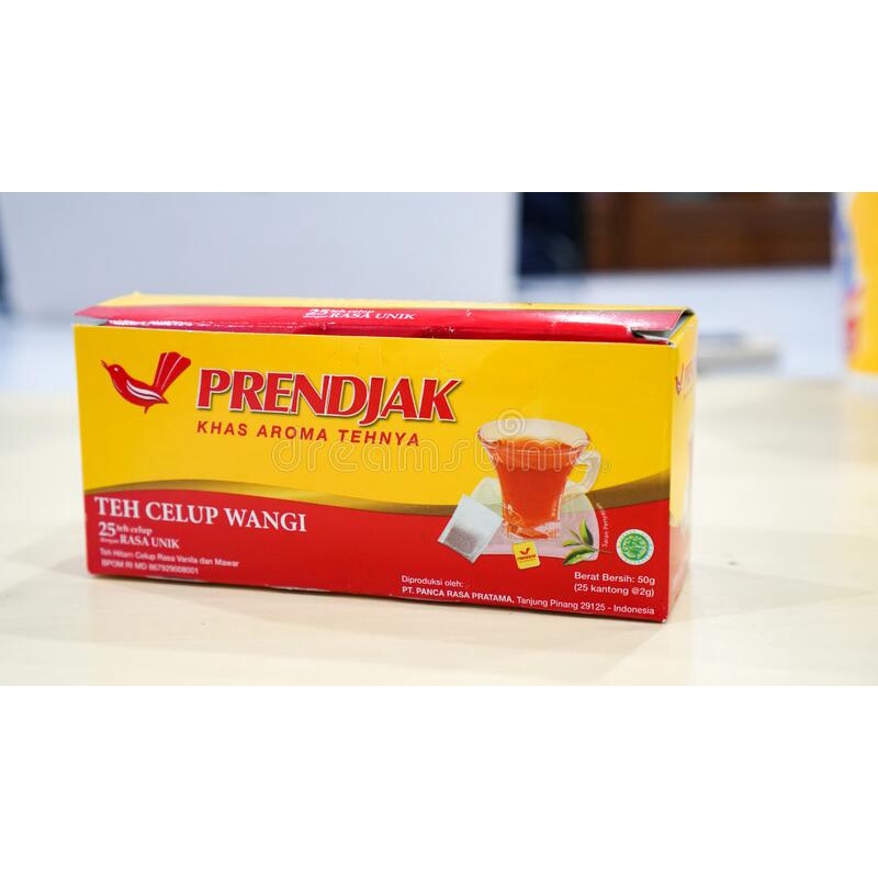 Prendjak Tea (25 tea bags in a box) Shopee Singapore