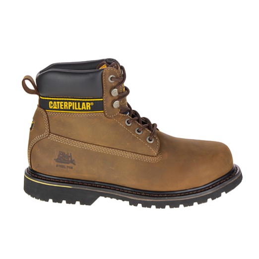 [ORIGINAL] Caterpillar Men's Holton Steel Toe Safety Boots Shopee