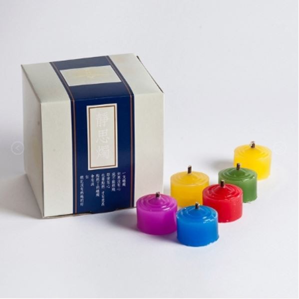 Jing Si Tearless Small Candles (Mix Color, 27pcs) 小静思烛 ( 综合色、27 入