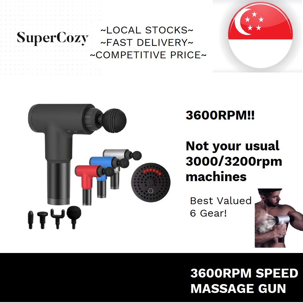 👍CHEAPEST!!!👍Massage Gun Portable Deep Tissue Massager Muscle Body Gym