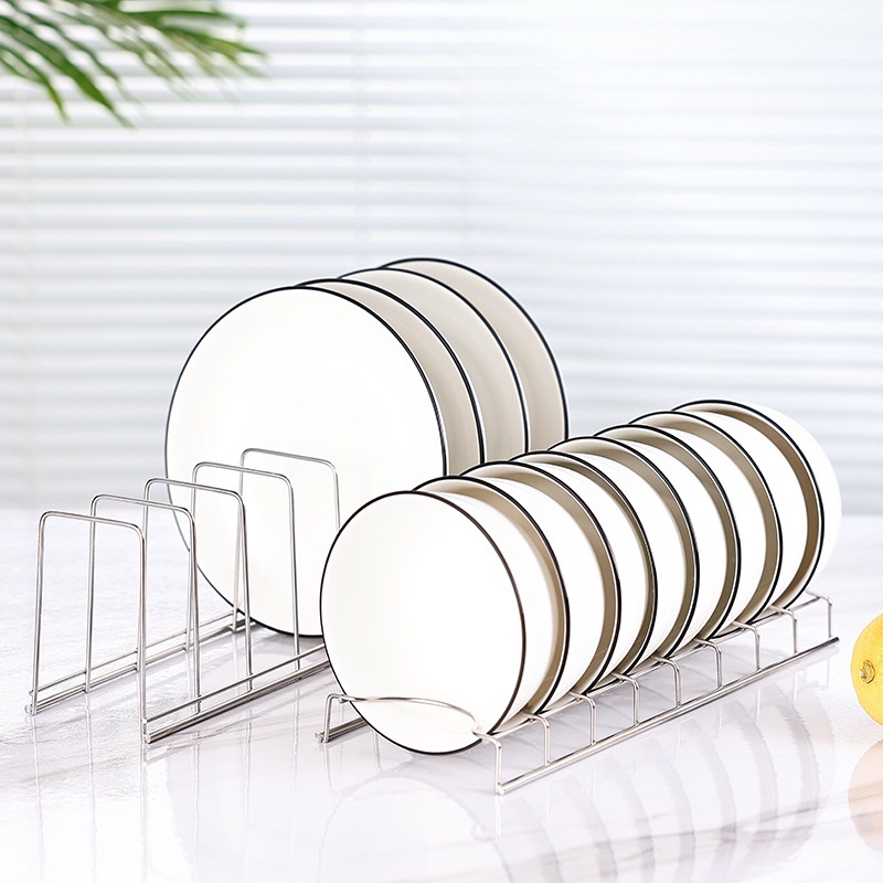 1Pcs Kitchen Stainless Steel Bowl And Dish Drain Rack / Dish Plate