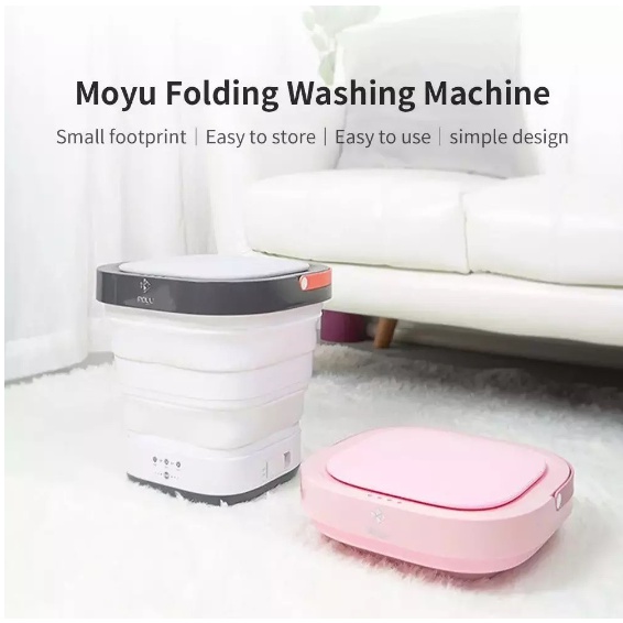 Xiaomi Moyu Gen2/Gen4 Folding Washing Machine Portable Mini Bucket