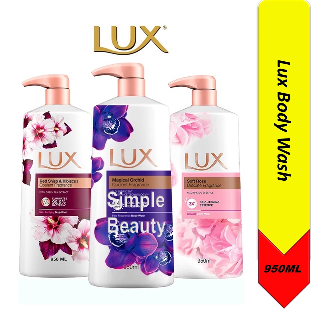 LUX Body Wash, 950ml Shopee Singapore
