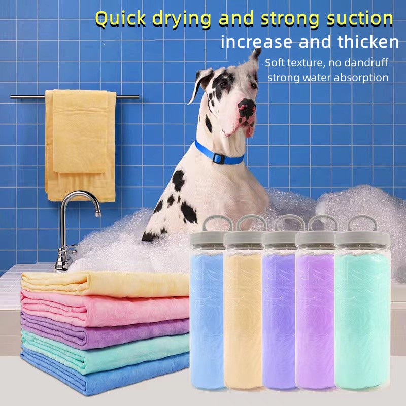Cat Dog Towel Quickdrying Super Absorbent Thick Soft Cat Dog Bath