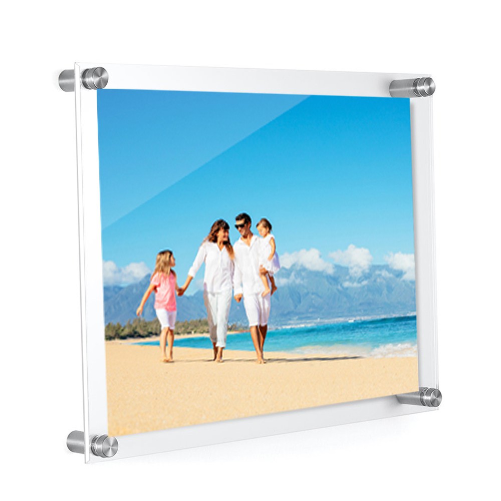 Acrylic Wall Mount Picture Frame with Screws Shopee Singapore