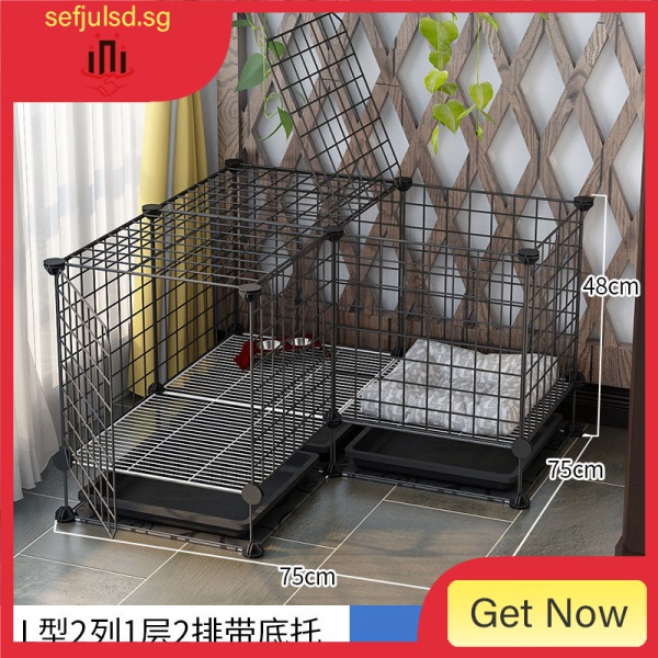 Pet Dog Cat Rabbit Cage Crate House Home / Double Door / Single Door