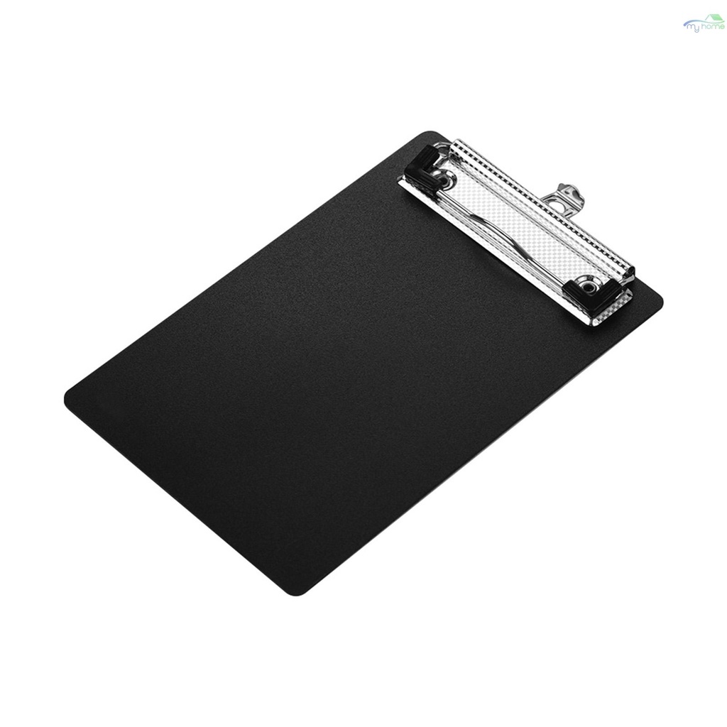 Plastic Clipboard Metal Clip Writing Pad File Folder Document Holder
