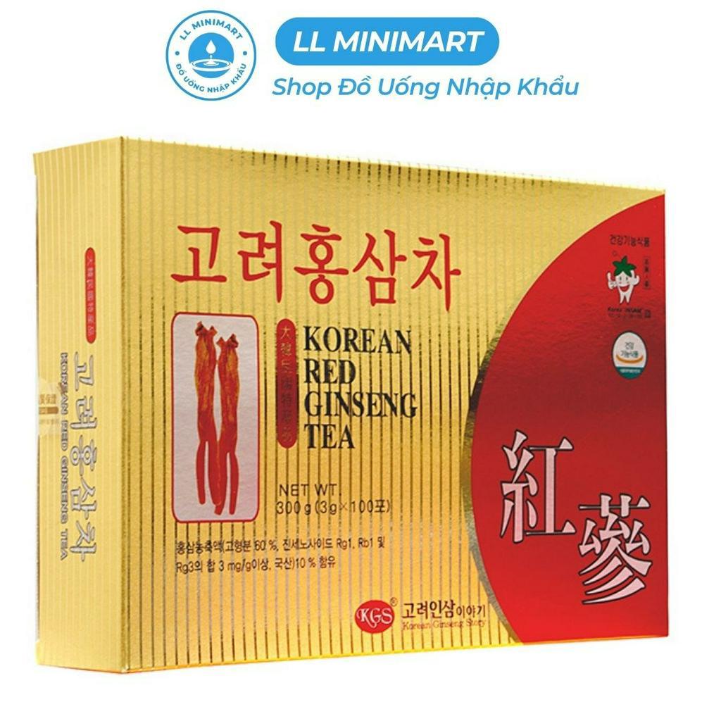 Korean Red Ginseng Tea KGS Box 150G (50 Packs x 3G) Shopee Singapore