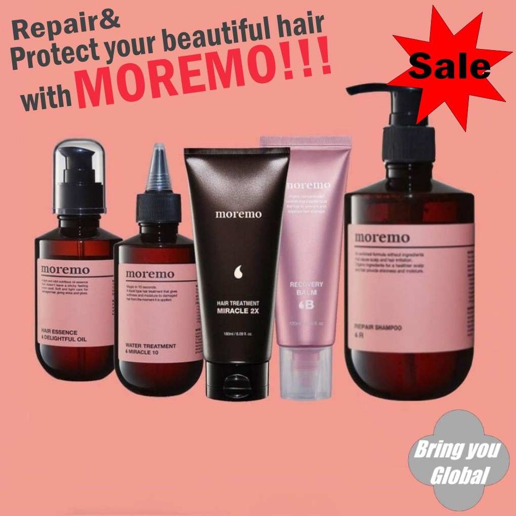 [ALL Instock Incl.Miracle10 Refill] Moremo Hair products (Incl. 2x