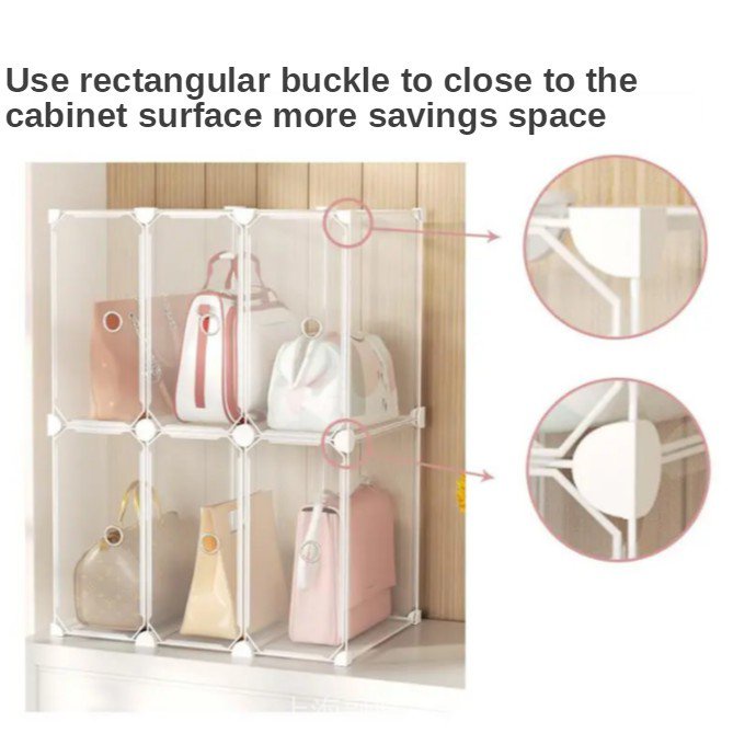 bag organiser bag storage bag rack bag shelf bag storage UltraNarrow Bag Hanging Rack