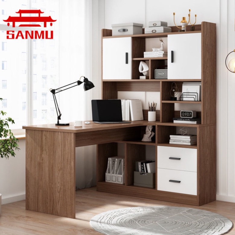 Study Table With Bookshelf Instant Delivery Of Best Price Computer Desk Desktop Home Corner Desk