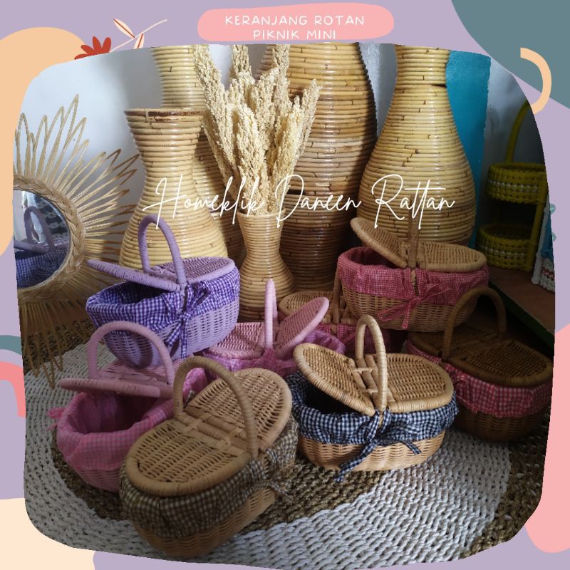 Rattan Picnic Basket Shopee Singapore