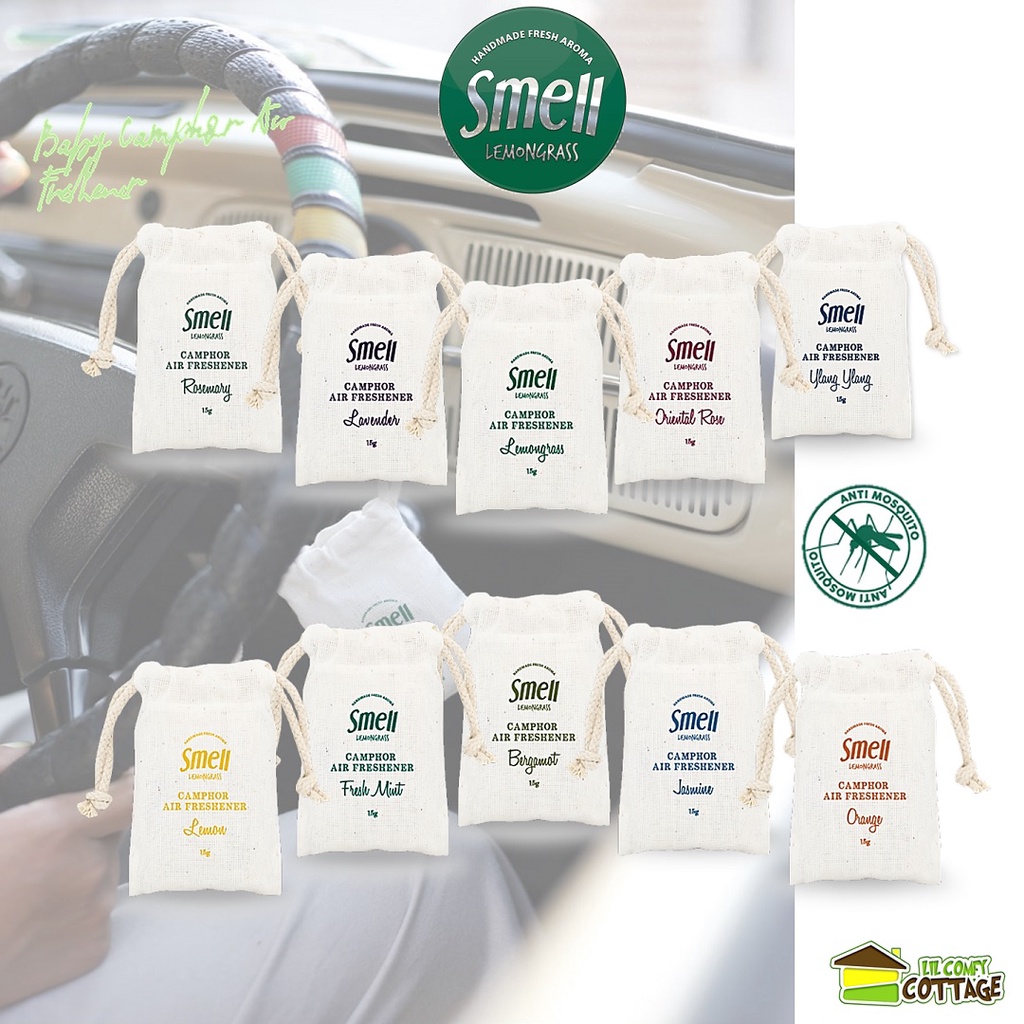 Air Freshener 15g Smell Lemongrass Camphor and value Bundle packs