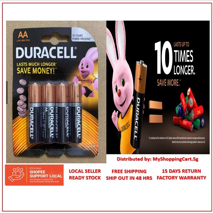 🏅SgReady📦Fast🚚DURACELL AAA Size Battery New Arrival ! Original Lasts