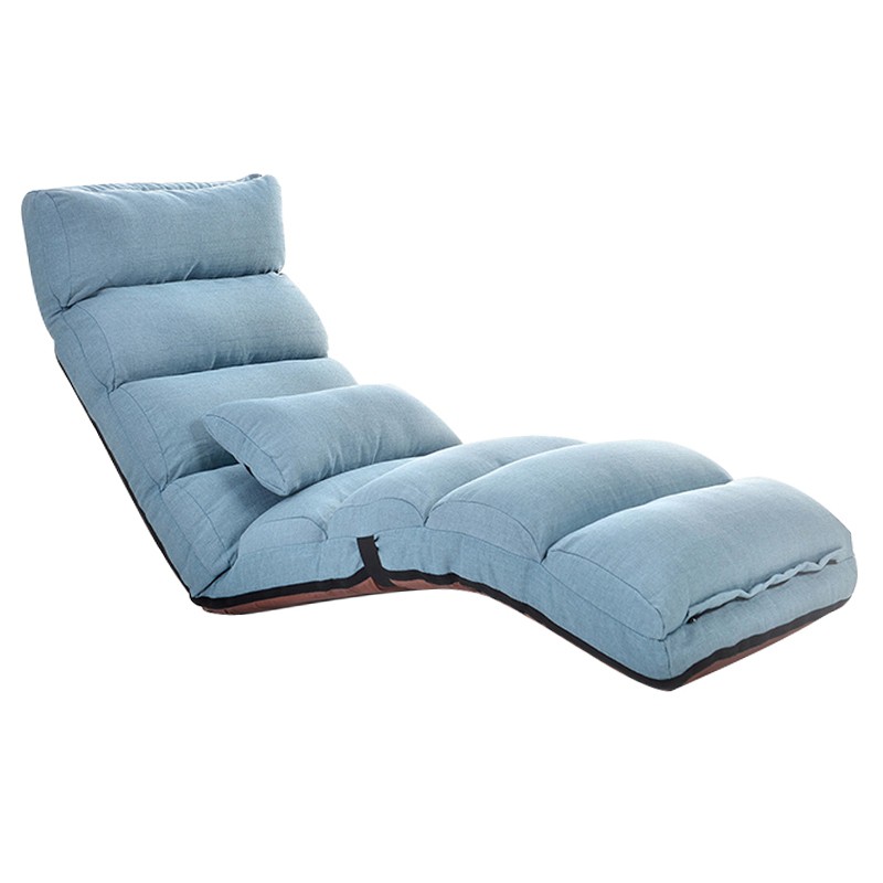 (JIJI SG) MultiFold Lazy Sofa Chair / (Fabric) 205 Floor Chairs Shopee Singapore