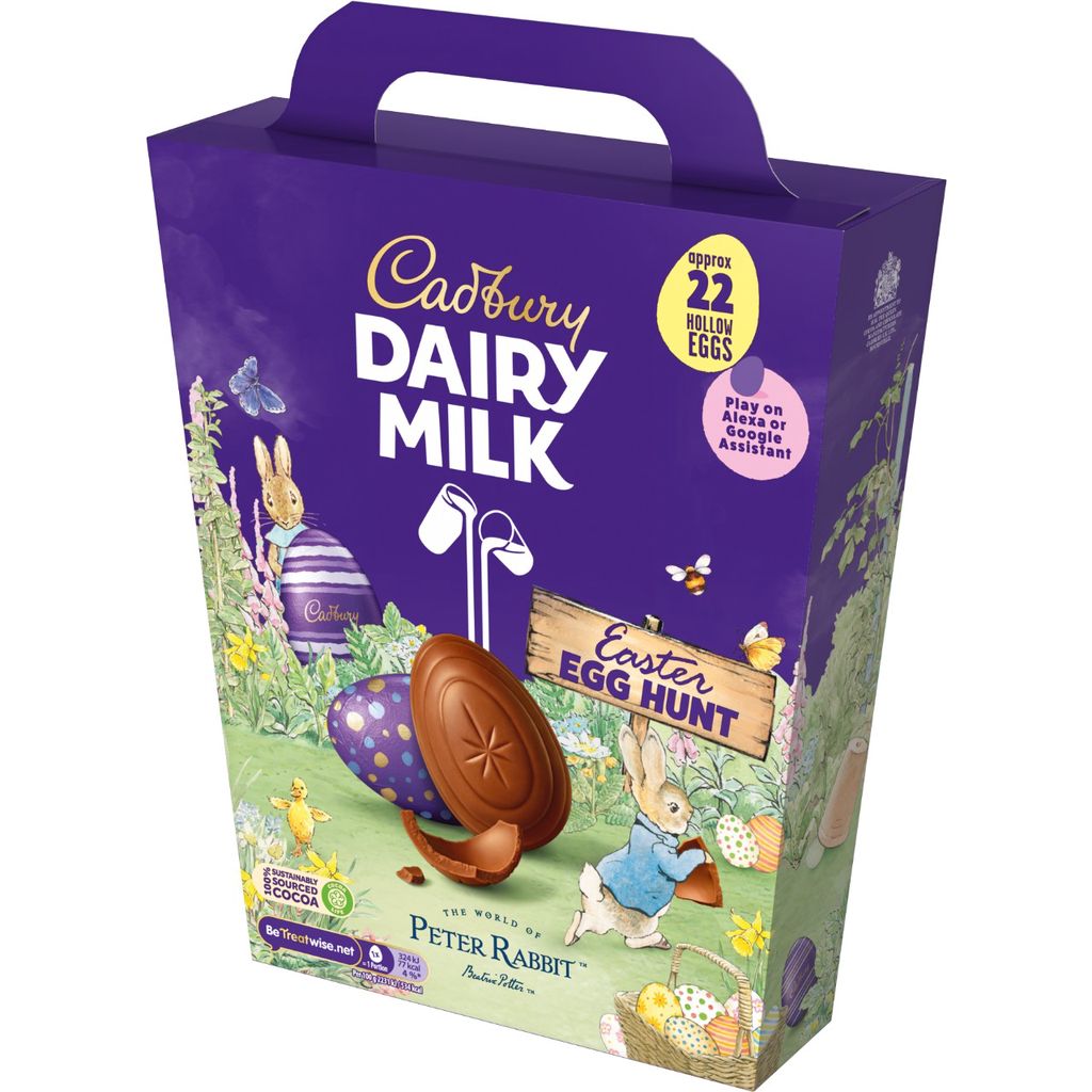 Cadbury Dairy Milk Peter Rabbit Easter Egg Hunt 317G Shopee Singapore