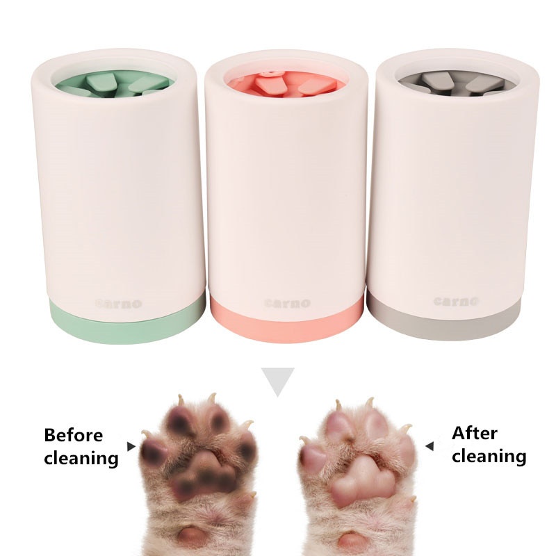 Dog Paw Cleaner Cup for Small Large Dogs Pet Foot Cleaning Cup Soft