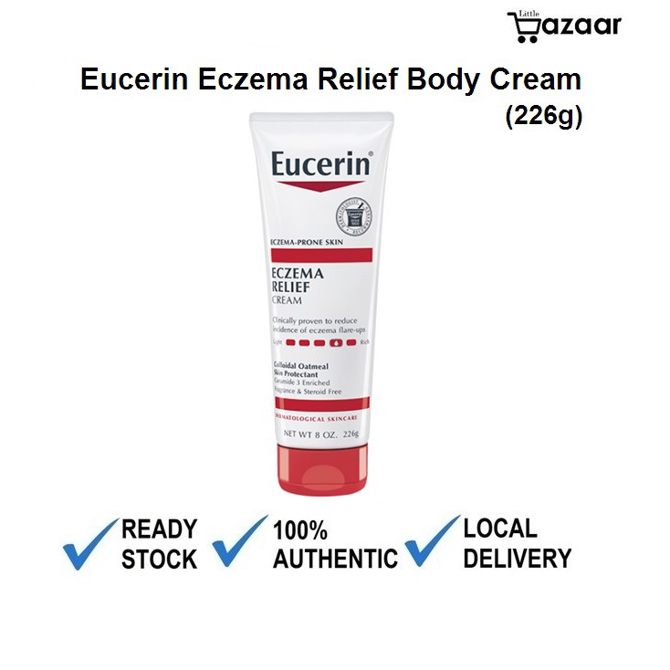 Eucerin, Eczema Relief Body Cream, EczemaProne Skin, Fragrance Free