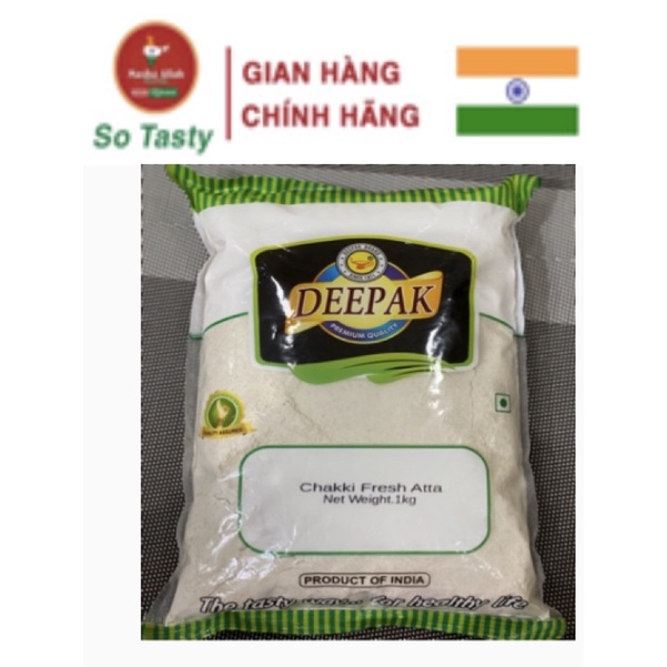 Deepak atta Whole Wheat Flour, Indian Flour, atta Flour, Weight Loss