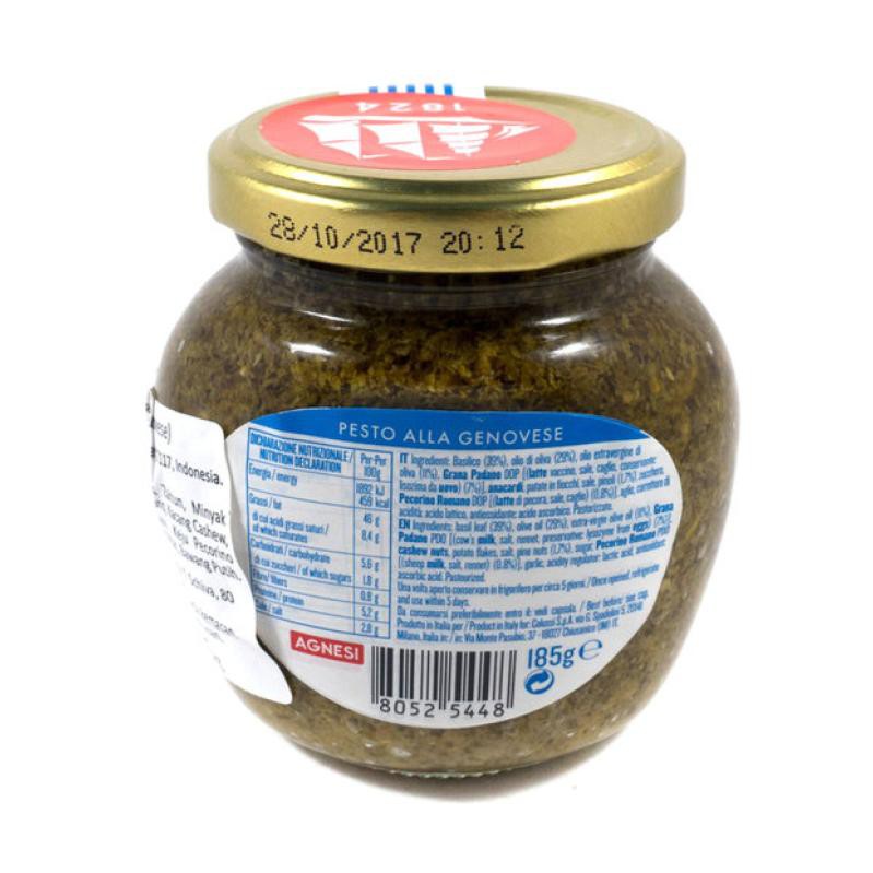 Agnesi Pesto Sauce Alla Genovese 185G Shopee Singapore