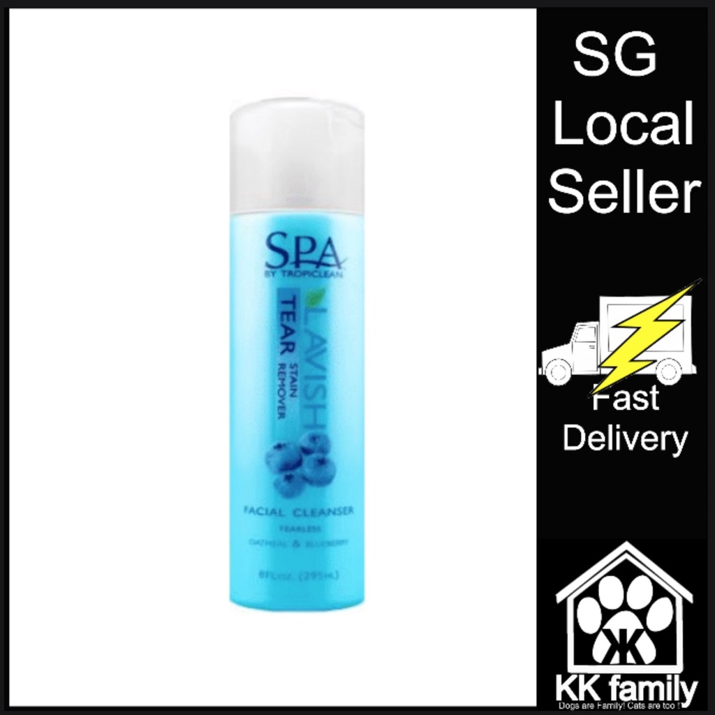 [ pet ] Tropiclean SPA LAVISH series Tear stain facial cleanser